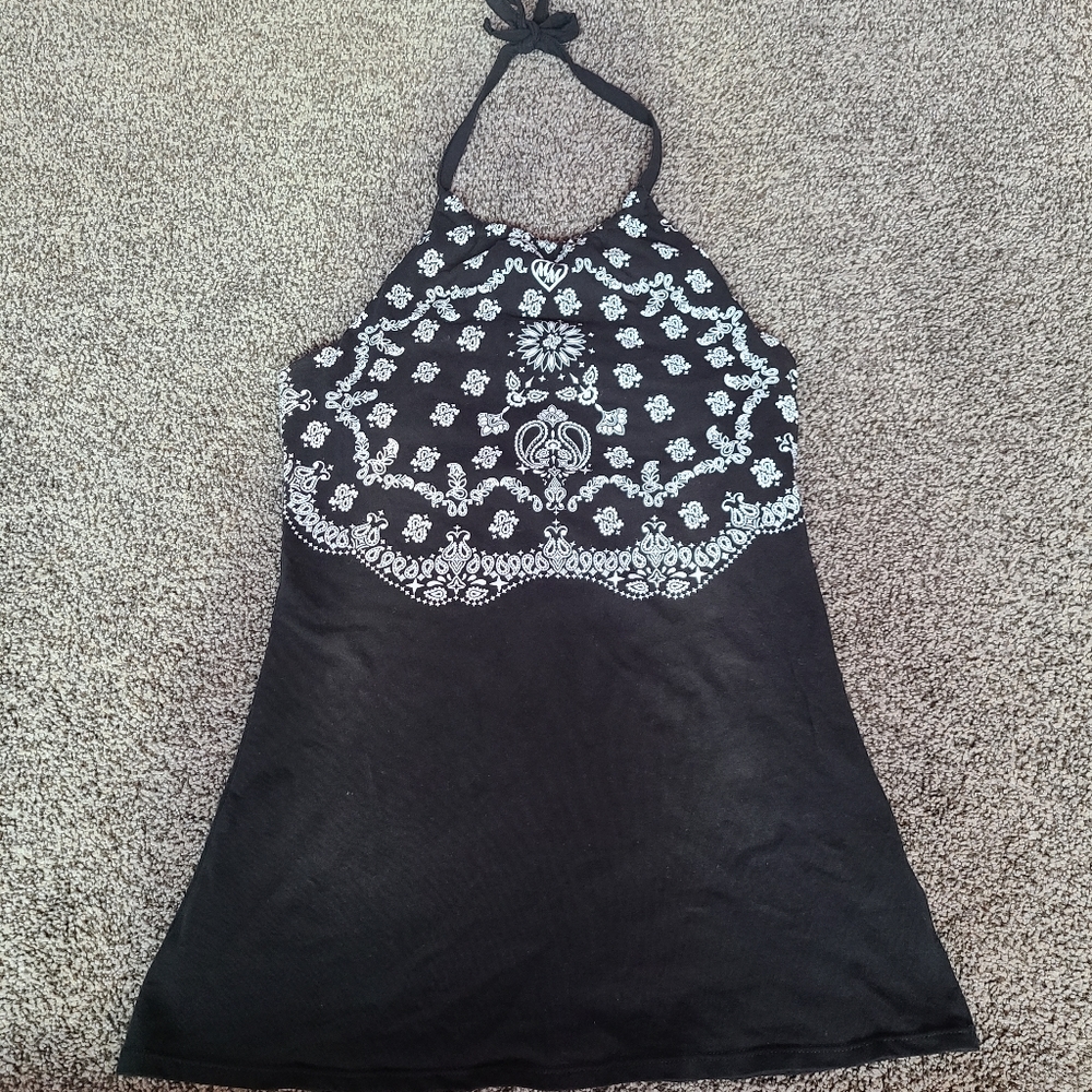 Metal Mulisha halter top